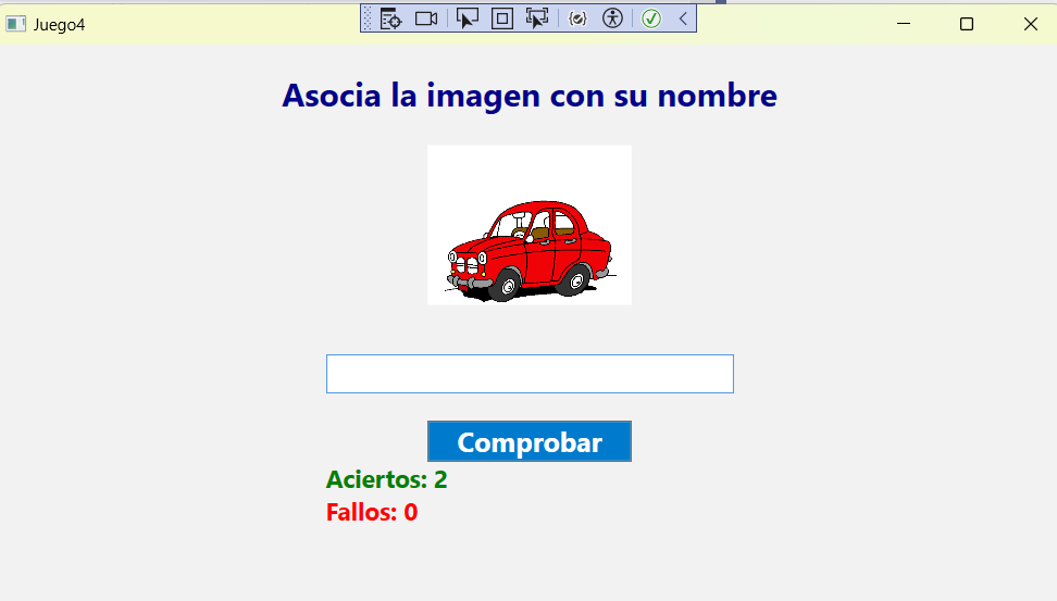 Juego Asociar la Imagen